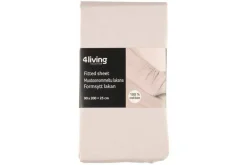 4Living Vuodetekstiilit*muotoonommeltu lakana 90x200 + 25 cm beige