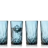 Lyngby Astiat*lasi Highball Sorrento 38 cl 4 kpl/pkt Blue