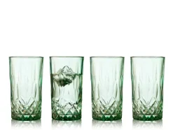 Lyngby Astiat*lasi Highball Sorrento 38 cl 4 kpl/pkt Green