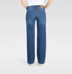 Mac Farkut*farkut Wide Auth.Stretch Denim Fashion Blue Washed D620