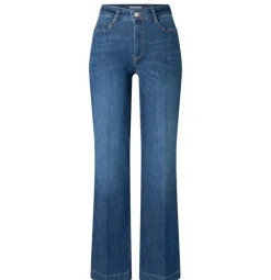 Mac Farkut*farkut Wide Auth.Stretch Denim Fashion Blue Washed D620