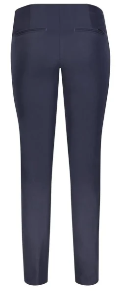Mac Housut*housut Anna Zip New 198 Dark blue