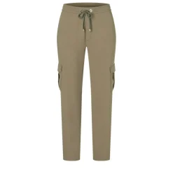 Mac Housut*housut Easy Cool Cargo 657 Mud green