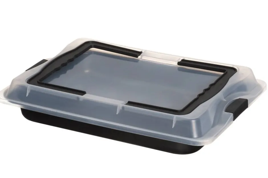 Maku Leivonta*Bake&Carry piirakkavuoka + kansi 3,45 L 42x30x4,5 cm mu