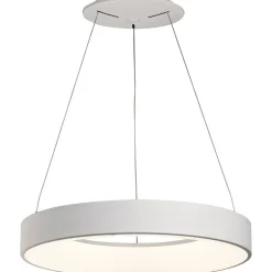 Mantra Sisustusvalaisimet*Niseko riippuvalaisin Ø 45 cm kaukosäätimellä valkoinen