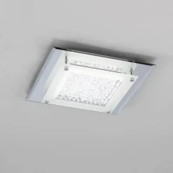 Mantra Sisustusvalaisimet*plafondi Crystal 28 cm peililasi