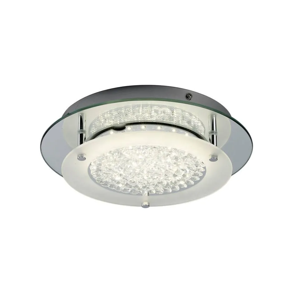 Mantra Sisustusvalaisimet*plafondi Crystal 28 cm peililasi