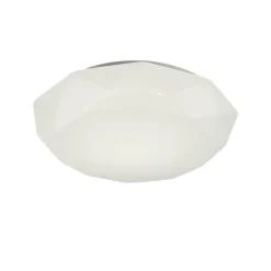 Mantra Sisustusvalaisimet*plafondi Diamante Smart 33 cm valkoinen