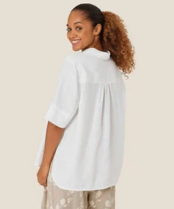 Masai Puserot*pellavapusero Malmus White