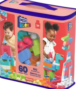 Mega Bloks Vauva- Ja Taaperolelut*Fisher-Price rakennussarja Pink 60 osaa