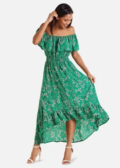 Mela London Vapaa-Ajan Mekot*mekko ML5981 maxi Vihreu00e4