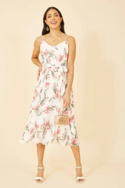 Mela London Lyhyet Juhlamekot*mekko ML7306A Luonnonvalkoinen
