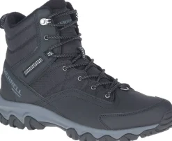 Merrell Vaellus- Ja Metsästyskengät|Retkeilykengät*miesten ulkoilukengät Thermo Akita Mid WP Men J036441 Black