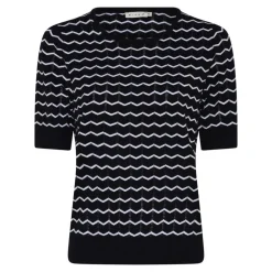 MICHA Neulepuserot*neule 174 190 Navy /White 45111