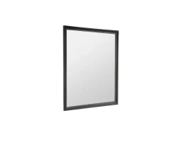 Mirrors and More Kellot Ja Peilit*peili Elenor 34 x 45 cm musta/kulta