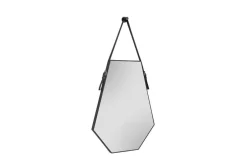 Mirrors and More Kellot Ja Peilit*peili Emmi 48 x 66 cm musta