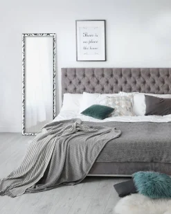 Mirrors and More Kellot Ja Peilit*peili Hanni 50 x 150 cm hopea