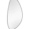 Mirrors and More Kellot Ja Peilit*peili Idona 40 x 60 cm musta