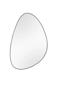 Mirrors and More Kellot Ja Peilit*peili Idona 40 x 60 cm musta