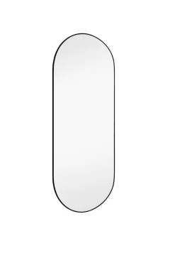 Mirrors and More Kellot Ja Peilit*peili Josephine 30 x 70 cm musta