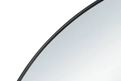 Mirrors and More Kellot Ja Peilit*peili Mila Ø50 cm musta