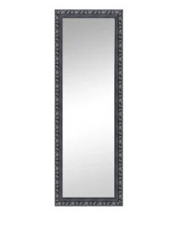 Mirrors and More Kellot Ja Peilit*peili Tanja 50 x 150 cm musta/hopea