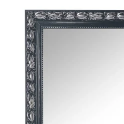 Mirrors and More Kellot Ja Peilit*peili Tanja 55 x 70 cm musta/hopea