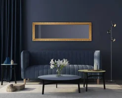 Mirrors and More Kellot Ja Peilit*peili Tanja 50 x 150 cm kulta