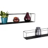 Mirrors and More Hyllyt Ja Telineet|Huonekalut*seinähylly Tinka 2-pack musta
