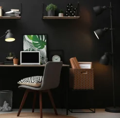 Mirrors and More Hyllyt Ja Telineet|Huonekalut*seinähylly Dana musta/puu 2-pack