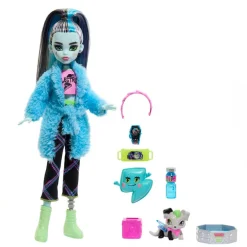 Monster High Nuket Ja Kotileikki*Creepover Party Frankie