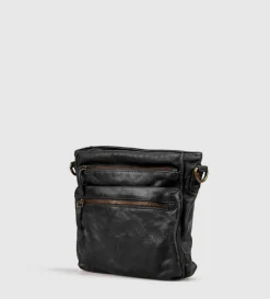 Montana Laukut*laukku Alpha Crossbody Black 100 Black