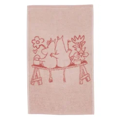Moomin Kylpyhuone- Ja Saunatekstiilit|Kylpyhuone- Ja Saunatekstiilit*Arabia käsipyyhe 30x50 cm Rakkaus