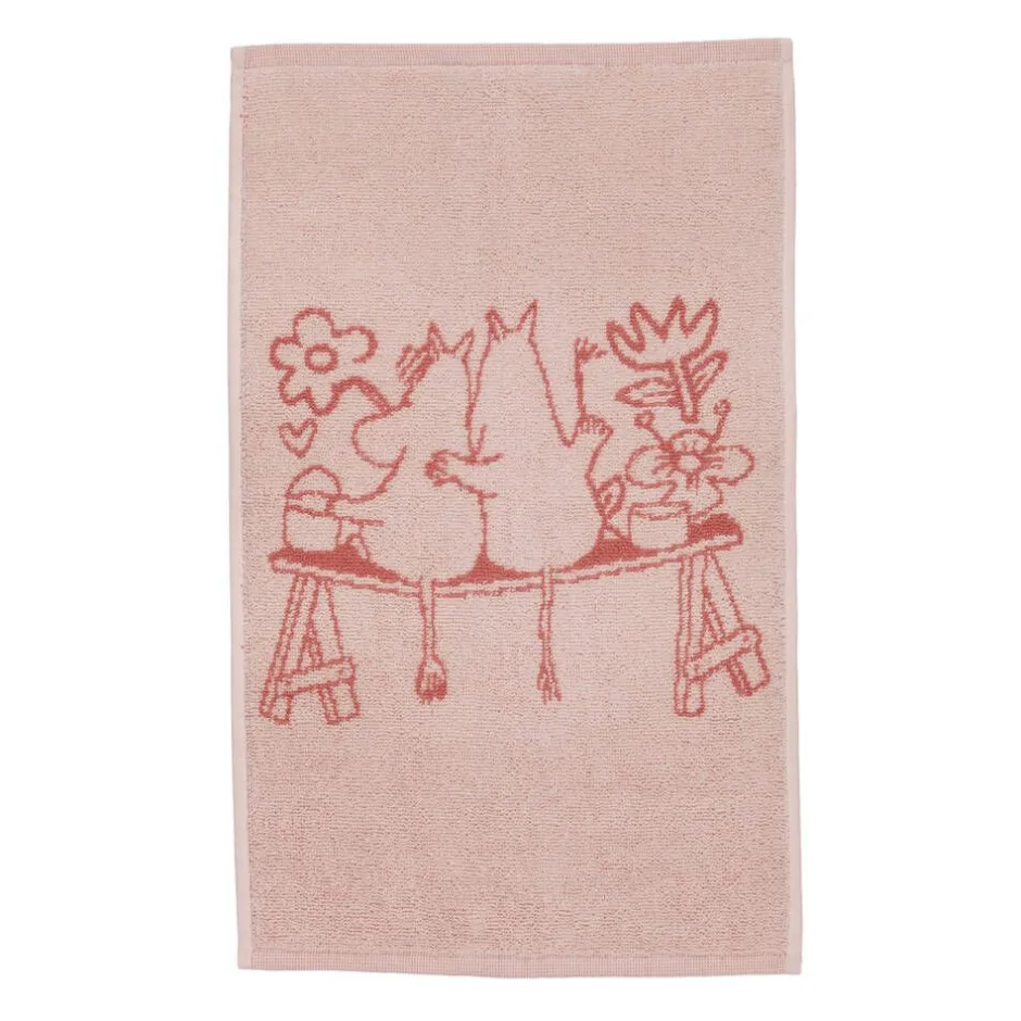 Moomin Kylpyhuone- Ja Saunatekstiilit|Kylpyhuone- Ja Saunatekstiilit*Arabia käsipyyhe 30x50 cm Rakkaus