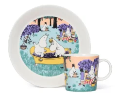 Moomin Astiat*Arabia lautanen Ø 19 cm Marjassa