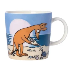 Moomin Astiat*Arabia muki 0,3 l Nipsu rannalla