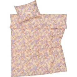 Moomin Vuodetekstiilit*Arabia pussilakanasetti 150x210 cm Lilja beige