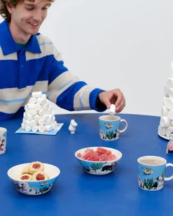 Moomin Astiat*Arabia Sesonki kulho 15 cm Mäkihyppy