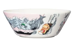 Moomin Astiat*Arabia Sesonki kulho Muumi 15 cm Mäenlasku 1068265