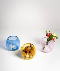 Muurla Lyhdyt Ja Kynttilänjalat*Muumi kynttilälyhty Pikku Myy keltainen 9,5 cm