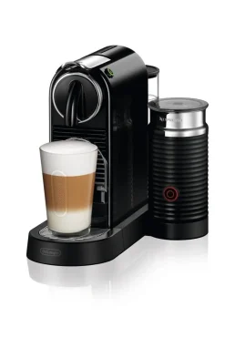 Nespressou00ae Kahvi Ja Kuumat Juomat*Nespresso® kapselikeitin Citiz & Milk by DeLonghi® musta