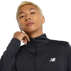 New Balance Treenivaatteet|Paidat Ja Neuleet*paita Sport Knit 1/4 Zip Black
