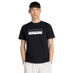 New Balance Paidat Ja Neuleet*t-paita Rectangular Logo Black