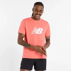 New Balance Paidat Ja Neuleet*t-paita Sport Linear Graphic DRIFT RED