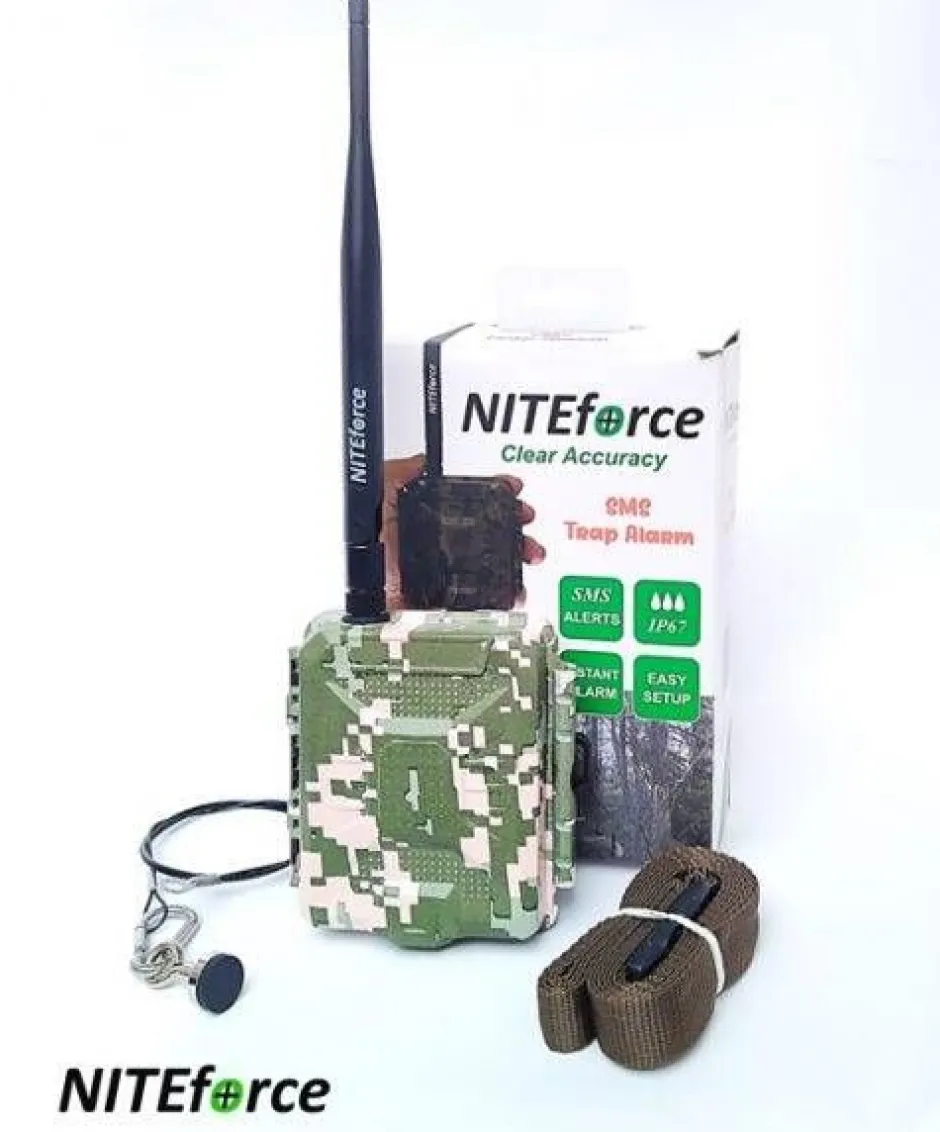 NITEforce Metsästyselektroniikka*loukkuvahti, SMS Trap Alarm