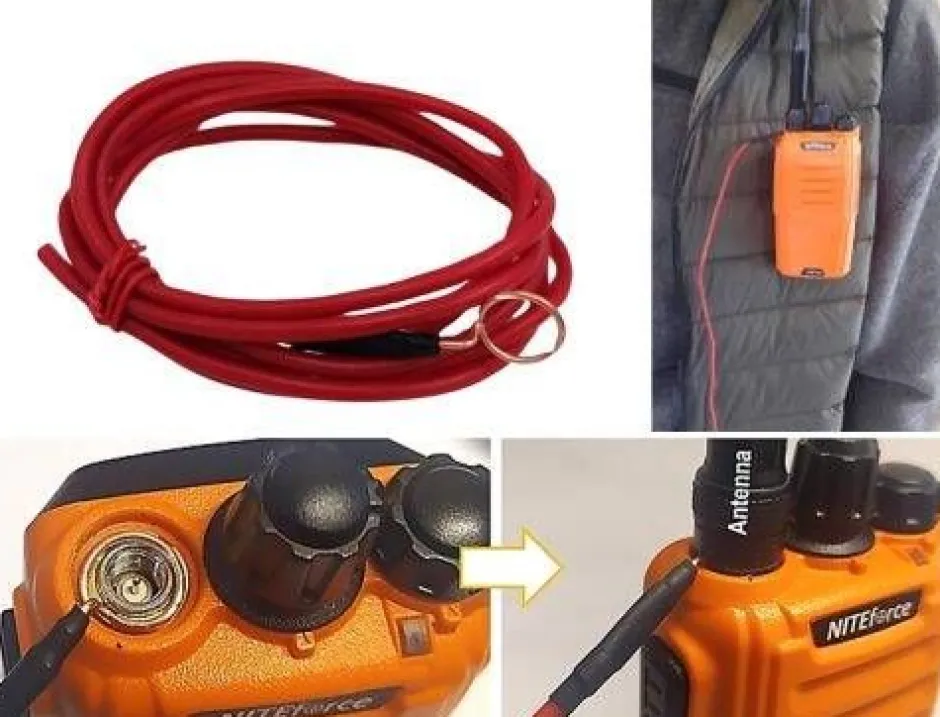 NITEforce Metsästyselektroniikka*maajohto antenni VHF puhelin