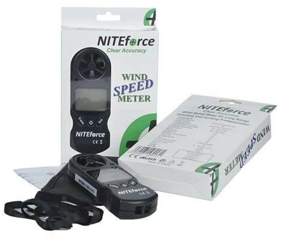 NITEforce Metsästyselektroniikka*tuulimittari, Wind Speed