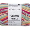 Novita Kankaat Ja Käsityötarvikkeet*7 Veljestä lanka Polkka 100 g konfetti 8041
