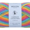 Novita Kankaat Ja Käsityötarvikkeet*7 Veljestä Raita lanka 100 g sateenkaari 980