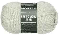 Novita Kankaat Ja Käsityötarvikkeet*lanka Arctic Wool Aran 100g 443 tuulenvire
